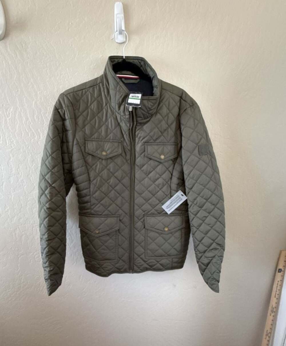 Tommy Hilfiger Women's Quilted Stand-Collar Zip-Up Jacket